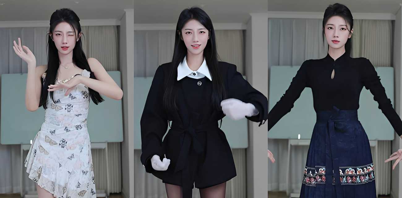 抖音高颜值网红【原来是圣帝】AI脱衣视频，酮体白嫩巨乳狂甩纯欲诱惑水润撩人